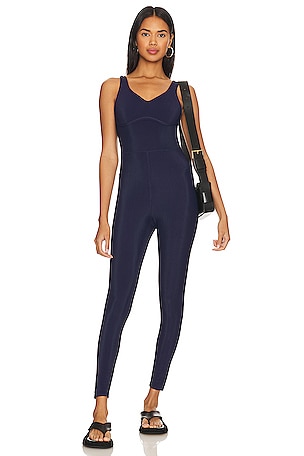 $115 Womens Size XL Nike Yoga Dri-Fit Luxe 5 Jumpsuit Black DX1725-010