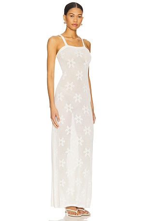 BEACH RIOT Conrad Dress in White