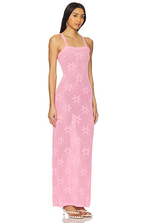 BEACH RIOT Conrad Dress in Pink