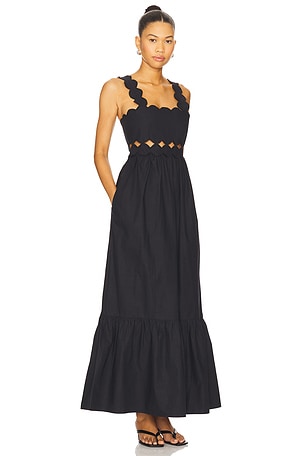 BEACH RIOT Campbell Dress in Black