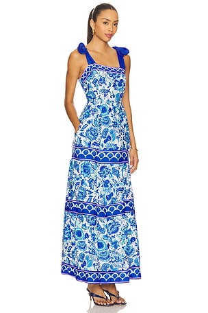BEACH RIOT Charlotte Dress in Blue