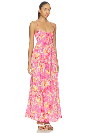 BEACH RIOT Juliette Dress in Fuchsia