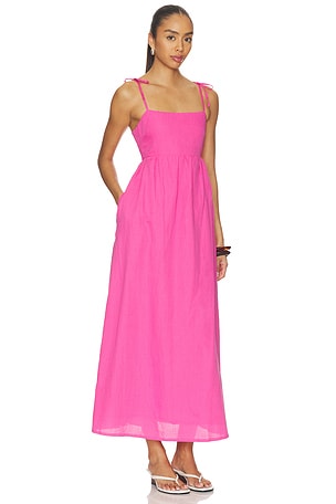 BEACH RIOT Valory Maxi Dress in Pink