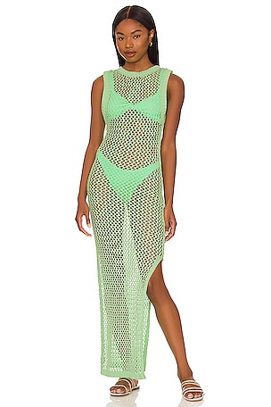 patina green dress Mac Duggal 6205 Sleeveless Sequin A Line Ombre Dress
