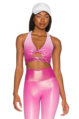 Glitter Twist Sports Bra BEACH RIOT