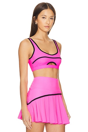 BEACH RIOT Moxie Top in Pink