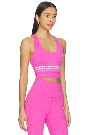 BEACH RIOT Yara Sports Bra in Fuchsia. Size XS. Also