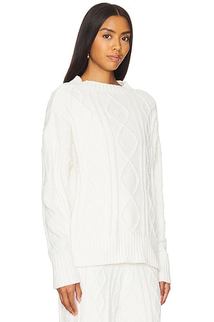 BEACH RIOT Callie Sweater in Cream