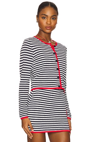 BEACH RIOT Calla Cardigan in Navy