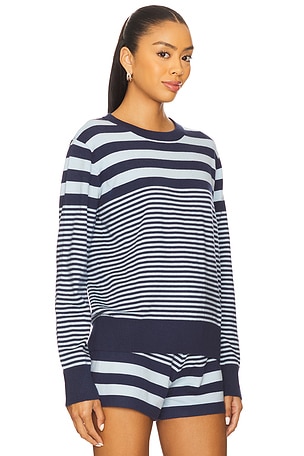 BEACH RIOT Jolene Sweater in Navy