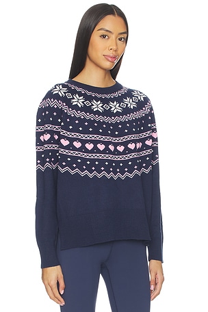 BEACH RIOT Elizabeth Sweater in Navy