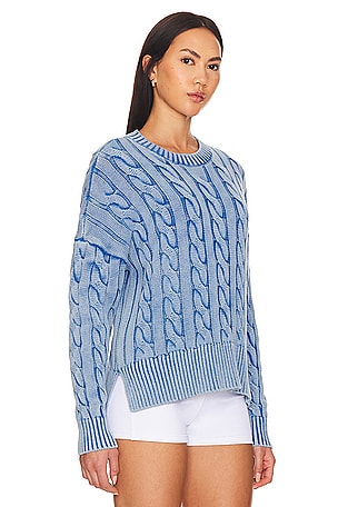 BEACH RIOT Callie Sweater in Blue