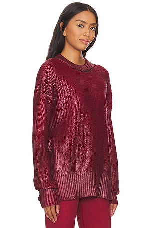 BEACH RIOT Callie Sweater in Wine