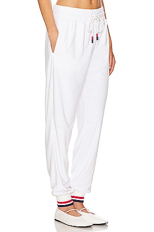 BEACH RIOT Lorena Jogger in White