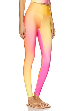 BEACH RIOT Piper Legging in Pink, Yellow
