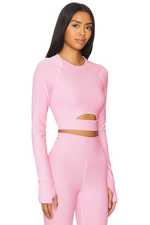 BEACH RIOT Francine Top in Pink