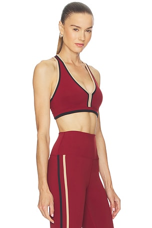 BEACH RIOT Ida Top in Burgundy. Size XS. Also