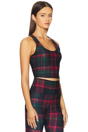 BEACH RIOT Yara Top in Ribbon Plaid. Size XS. Also