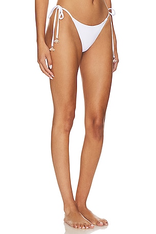 BEACH RIOT Soleil Bikini Bottom in White