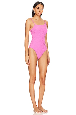 BEACH RIOT Athena One Piece in Pink