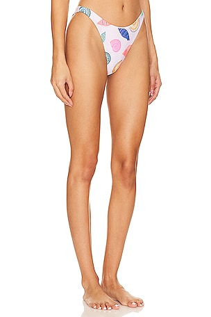 BEACH RIOT Kaylin Bikini Bottom in White