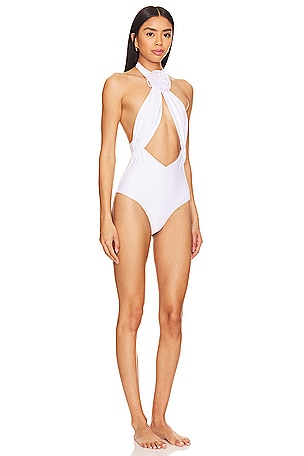 BEACH RIOT Jessica One Piece in White