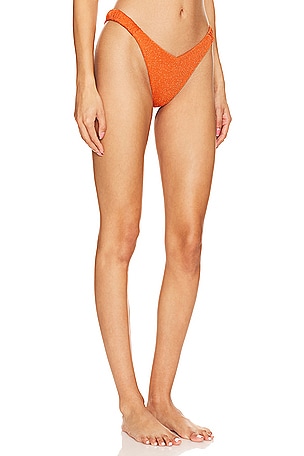 BEACH RIOT Phoebe Bikini Bottom in Orange