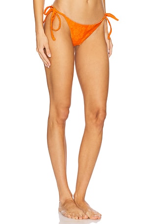 BEACH RIOT Soleil Bikini Bottom in Orange