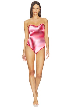 BEACH RIOT Hayes One Piece in Red