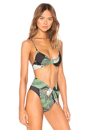 BEACH RIOT x REVOLVE Camilla Bikini Top in Black