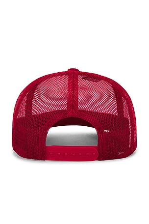 Brixton x Coors Luck Trucker Hat in Red