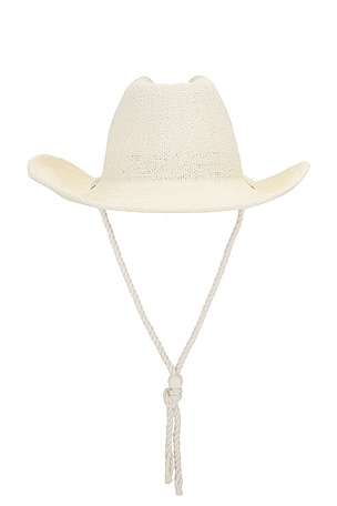 Brixton Austin Straw Cowboy Hat in Tan