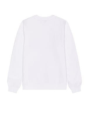 Brixton Barona Crew Sweater in White