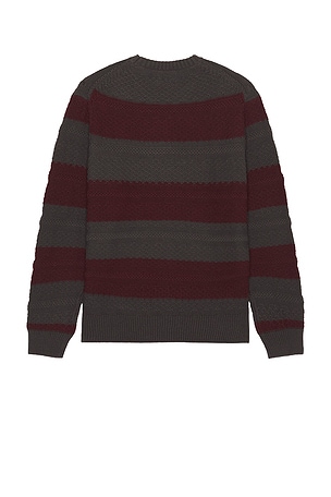 Brixton Midnight Crew Sweater in Grey. Size XL/1X. Also