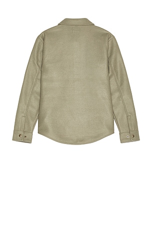 Brixton Durham Felted Stretch Jacket in Sage