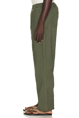 Brixton Everyday E-Waist Pant in Green
