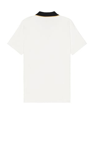 Brixton Mod Flex Short Sleeve Polo in White