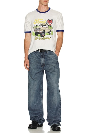 x Ford King Of The Mountains Ringer Tee Brixton