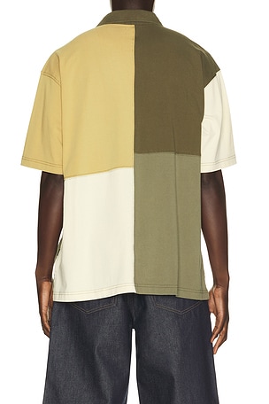Brixton Deco Relaxed Polo in Multi