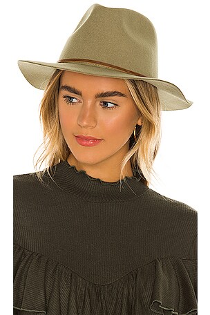 Brixton Wesley Fedora en Cedar Green | REVOLVE display picture 1