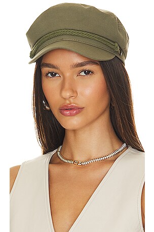 Brixton Fiddler Cap in Olive | REVOLVE