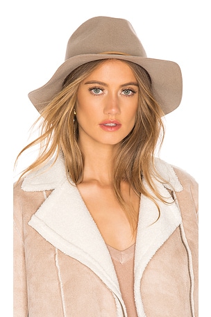 Brixton Wesley Fedora in Light Tan REVOLVE
