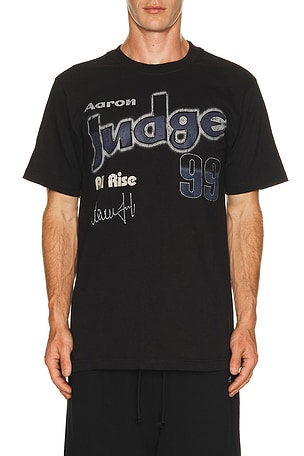 Mlbpa Aaron Judge Vintage Helmet Tee BIOWORLD