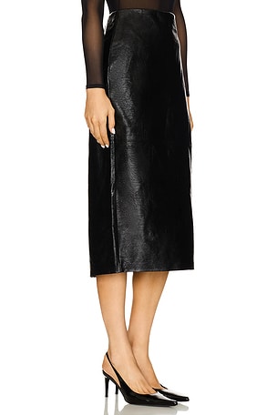 Brochu walker falda irene en color negro