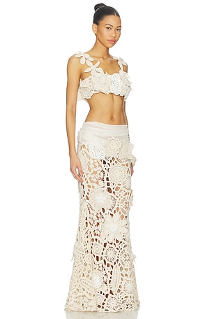 Bronx Banco Casablanca Crochet Set in Cream
