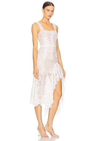 Bronx and Banco Tiffany Blanc Dress in White