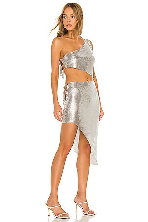 Xenia One Shoulder Dress Bronx and Banco