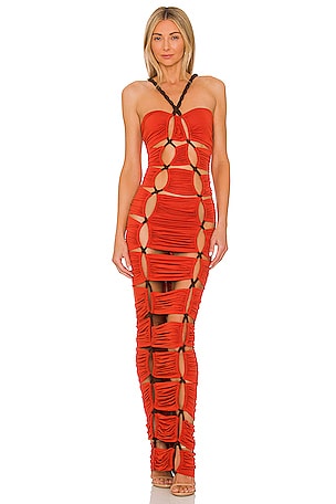 Bronx and Banco x REVOLVE Butterfly Dress in Copper | REVOLVE