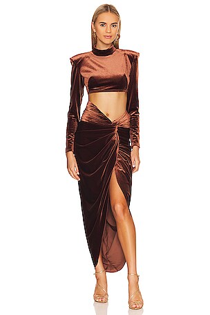Cleopatra Velvet Set Bronx and Banco