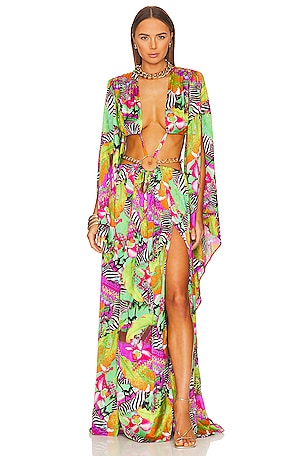 Jungle Miami Maxi Dress Bronx and Banco